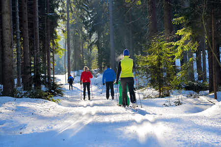 Langlauf im Fichtelgebirge &ndash; (05.02.2012, Simone Werner-Ney &copy;&nbsp;www.webdesign-stube.de)