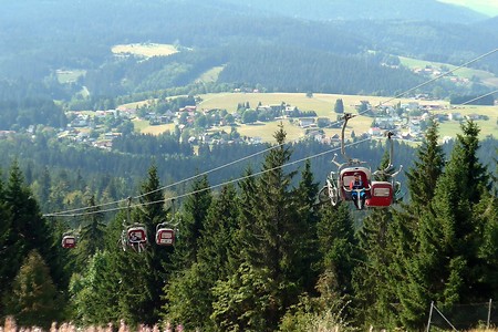 Seilschwebebahn Ochsenkopf &ndash; (20.10.2018, G. Härer &copy;&nbsp;VGN GmbH)