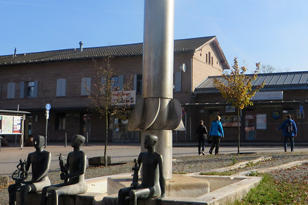 Am Bahnhof Georgensgmünd &ndash; (02.11.2016, VGN &copy;&nbsp;VGN GmbH)