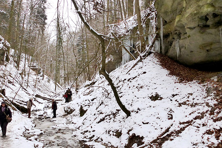 Wolfsschlucht &ndash; (26.01.2013, VGN &copy;&nbsp;VGN GmbH)