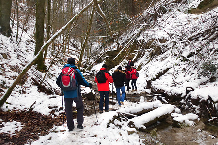 Auf dem Weg zur Teufelskirche &ndash; (26.01.2013, VGN &copy;&nbsp;VGN GmbH)