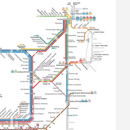 Schienennetz Gesamtraum | VGN